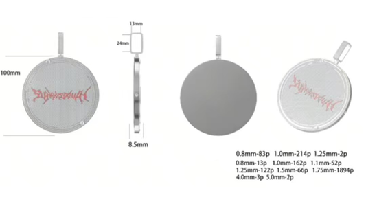 Custom Moissanite Disc Pendant: The Story Behind a One-of-a-Kind Hip-Hop Statement Piece