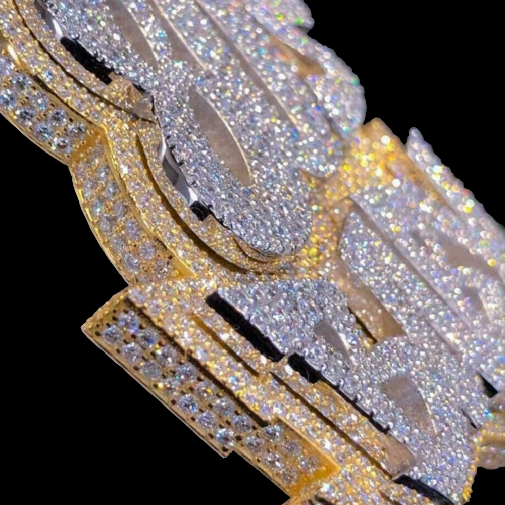 Moissanite Custom name chain