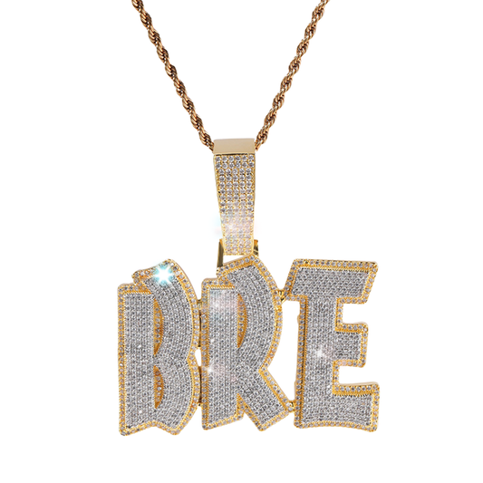 Moissanite Custom name chain