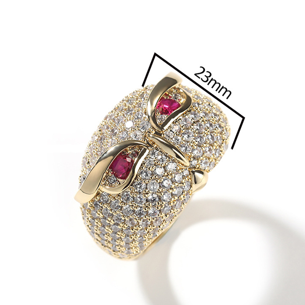 Moissanite Iced Out Ring