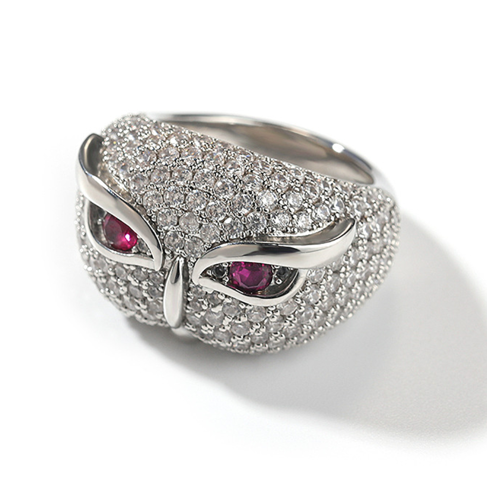 Moissanite Iced Out Ring