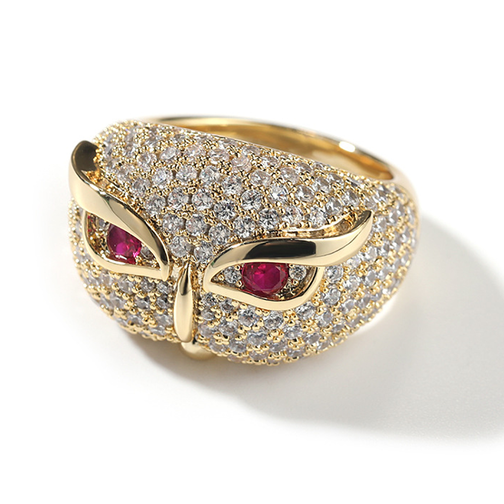 Moissanite Iced Out Ring