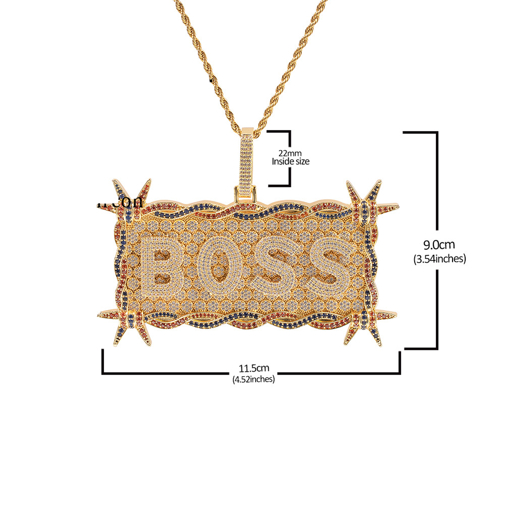 Iced out Moissanite Custom name chain