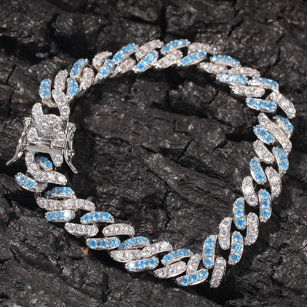 Moissanite 10mm Iced Out Cuban Link Chain
