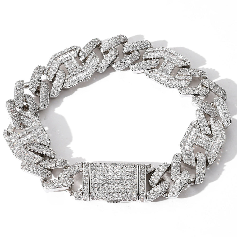 Moissanite Iced Out Cuban Link Chain