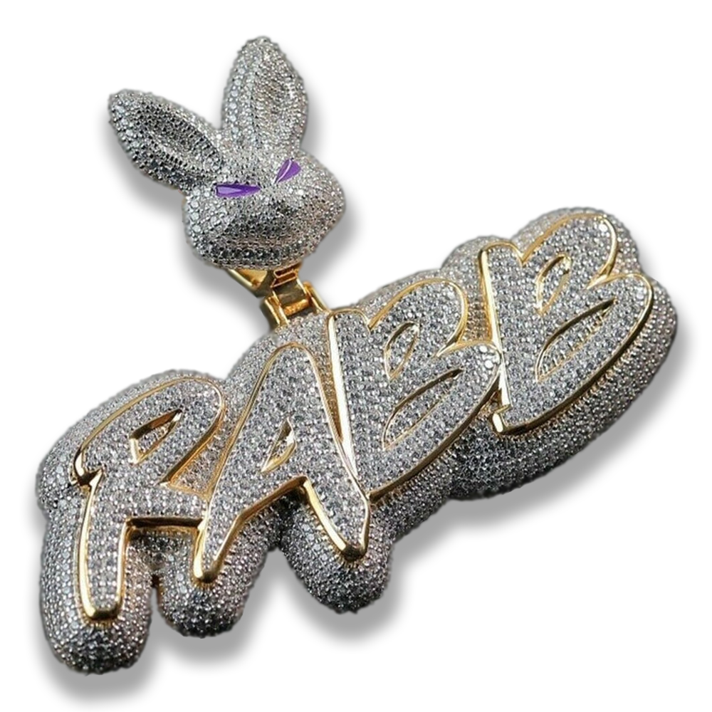 Moissanite Custom logo/name/letter pendant