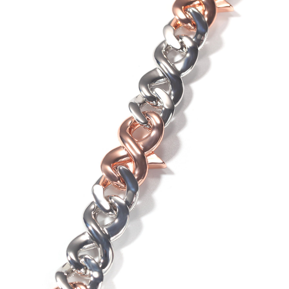 Moissanite 16mm Iced Out Cuban Link Chain