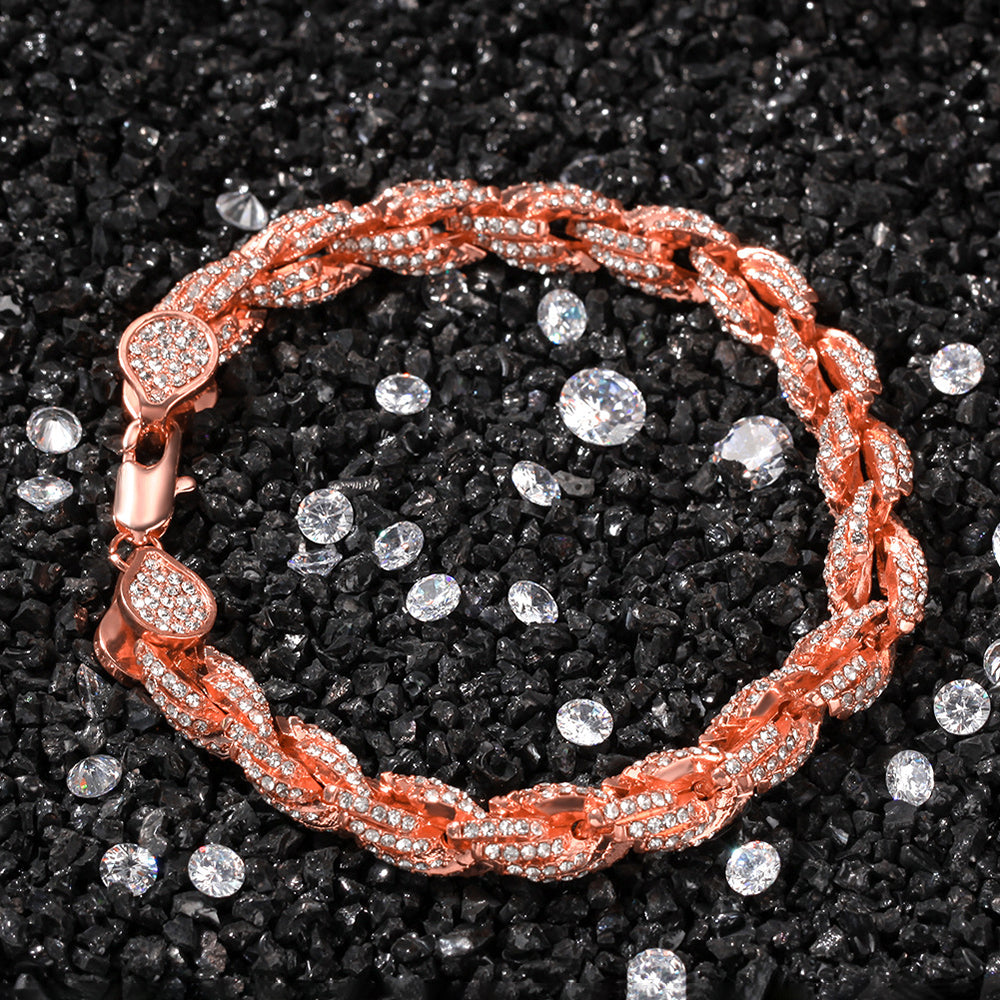 Moissanite Iced Out Cuban Link Chain