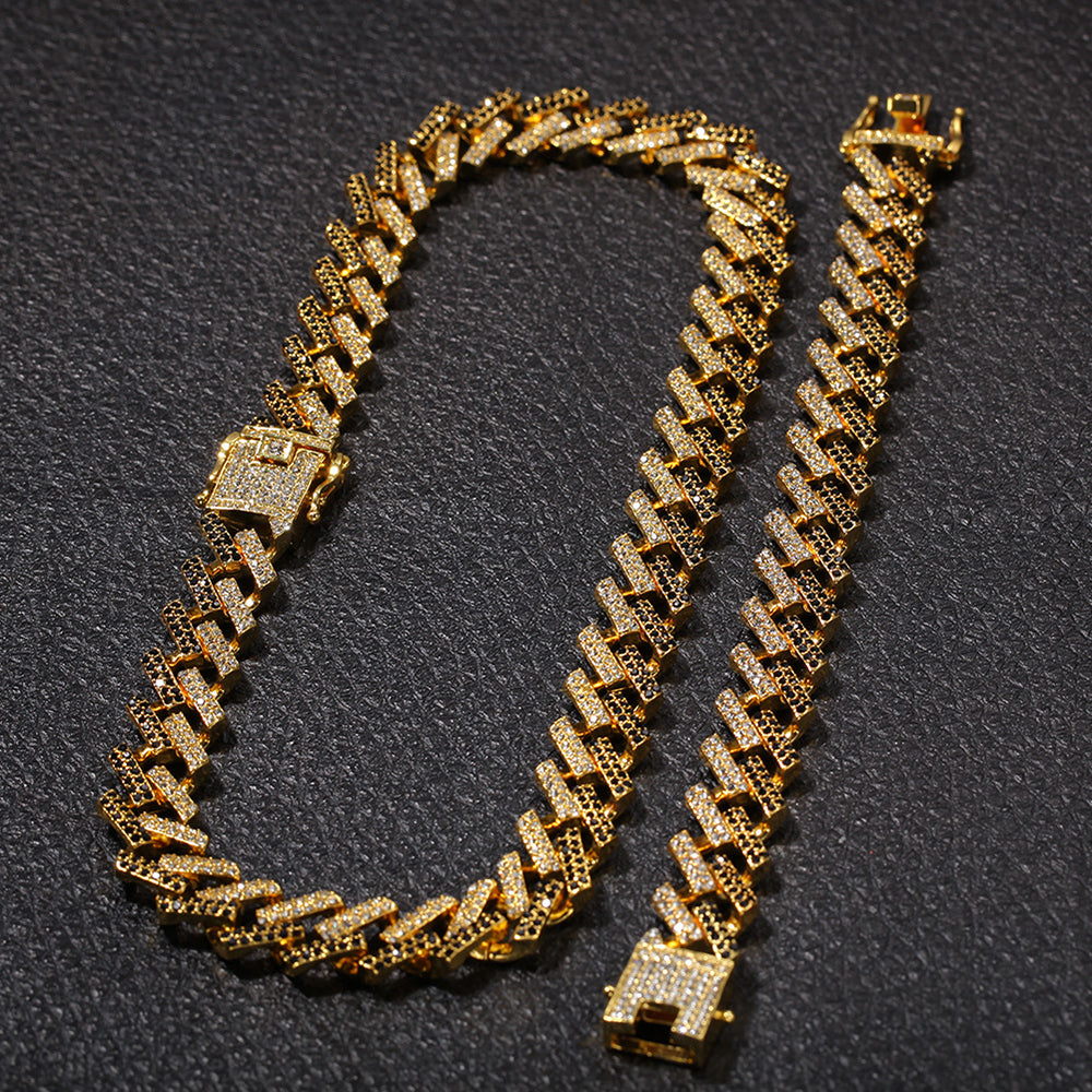 Moissanite Iced Out Cuban Link Chain