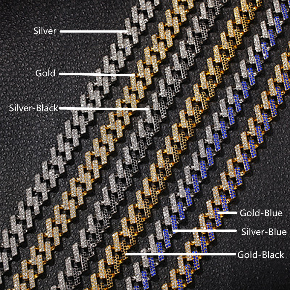 Moissanite Iced Out Cuban Link Chain