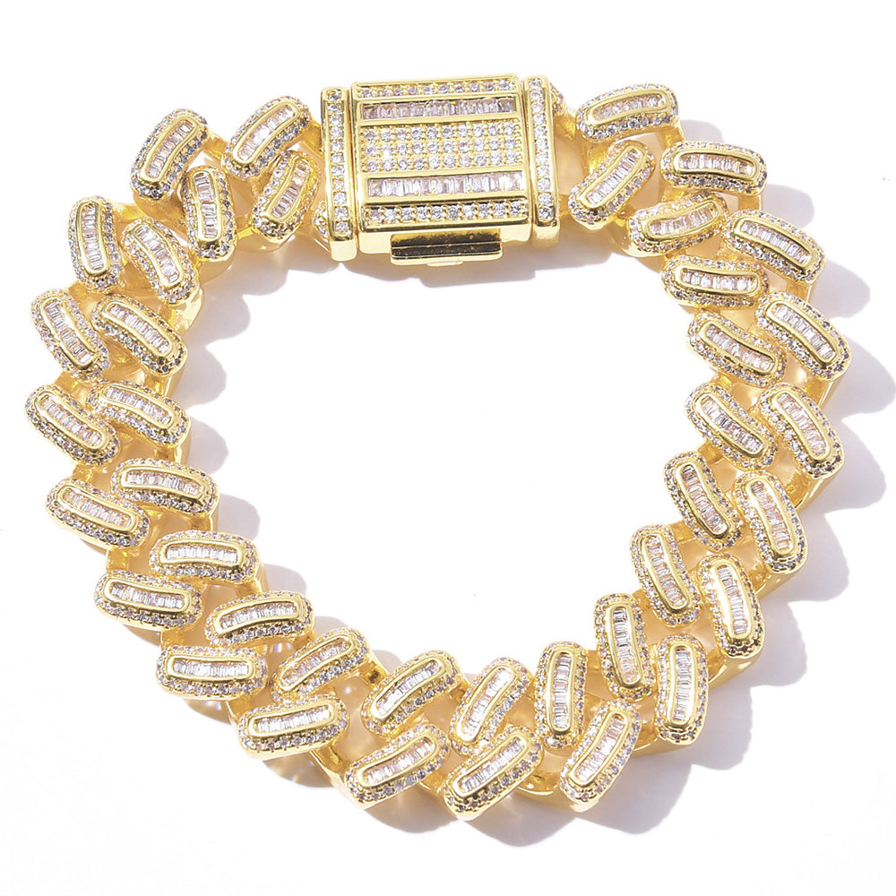 Moissanite Iced Out Cuban Link Chain