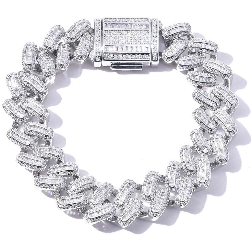 Moissanite Iced Out Cuban Link Chain