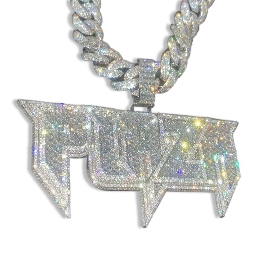 Moissanite Custom name chain