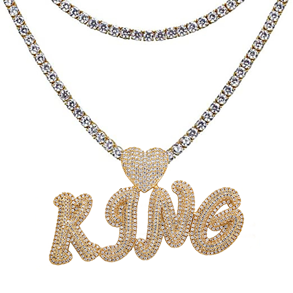 Moissanite Iced Out Custom name necklace