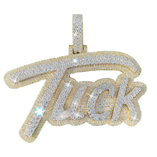 Moissanite Custom name necklace