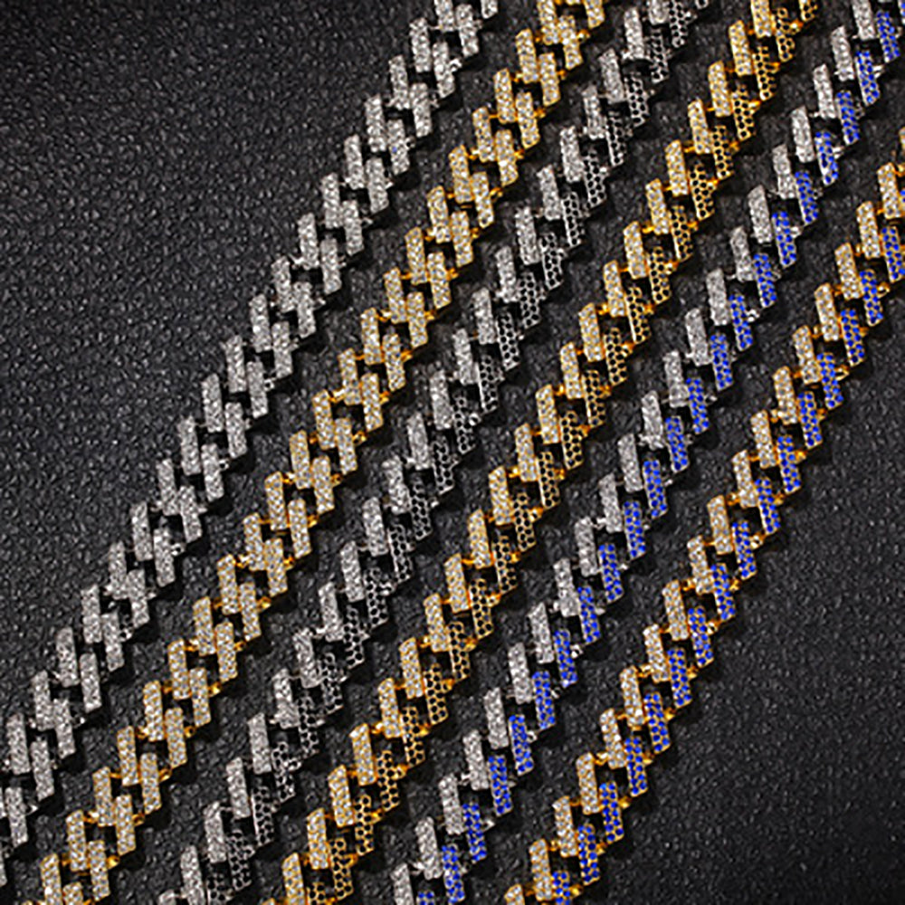 Moissanite Iced Out Cuban Link Chain
