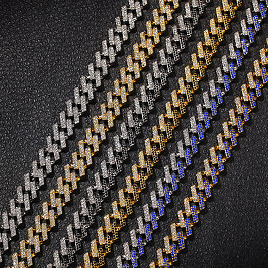 Moissanite Iced Out Cuban Link Chain