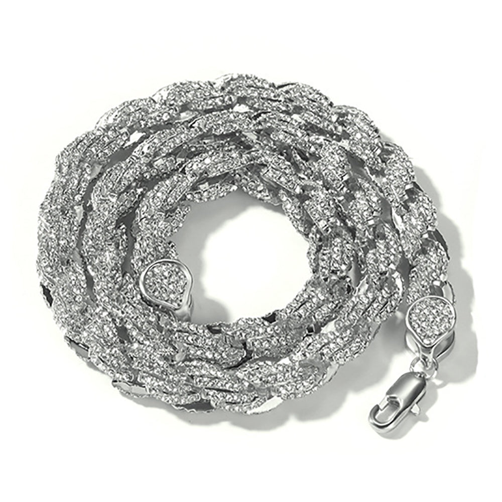 Moissanite Iced Out Cuban Link Chain