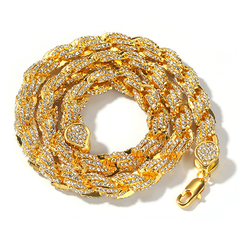 Moissanite Iced Out Cuban Link Chain