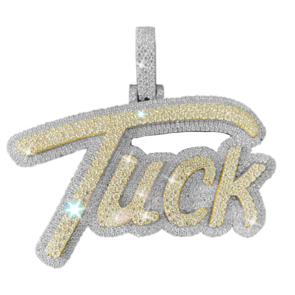 Moissanite Custom name necklace
