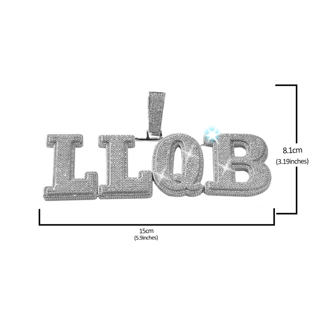 Iced out Custom name chain