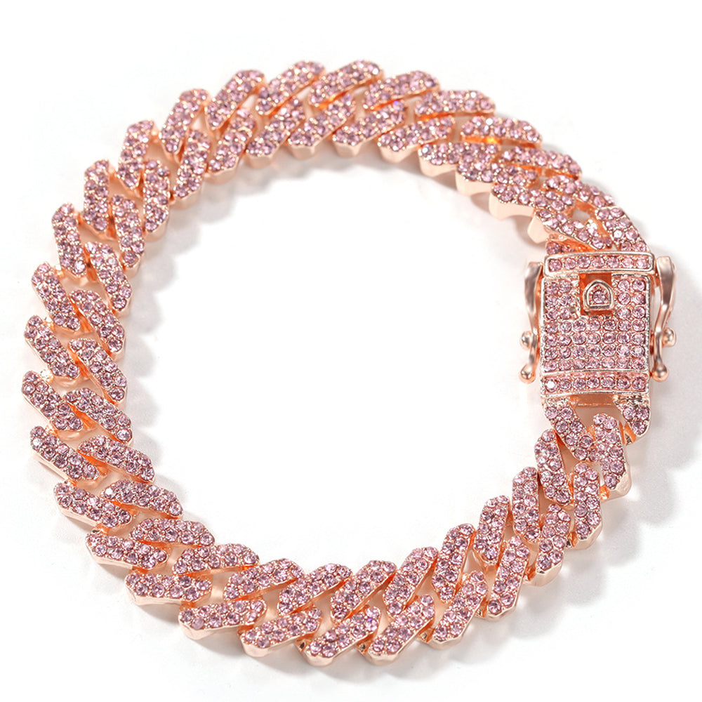 Moissanite 10mm Iced Out Cuban Link Chain
