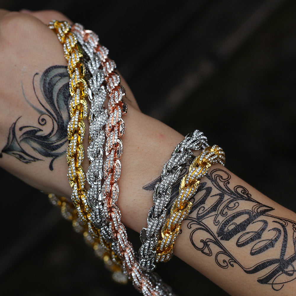 Moissanite Iced Out Cuban Link Chain
