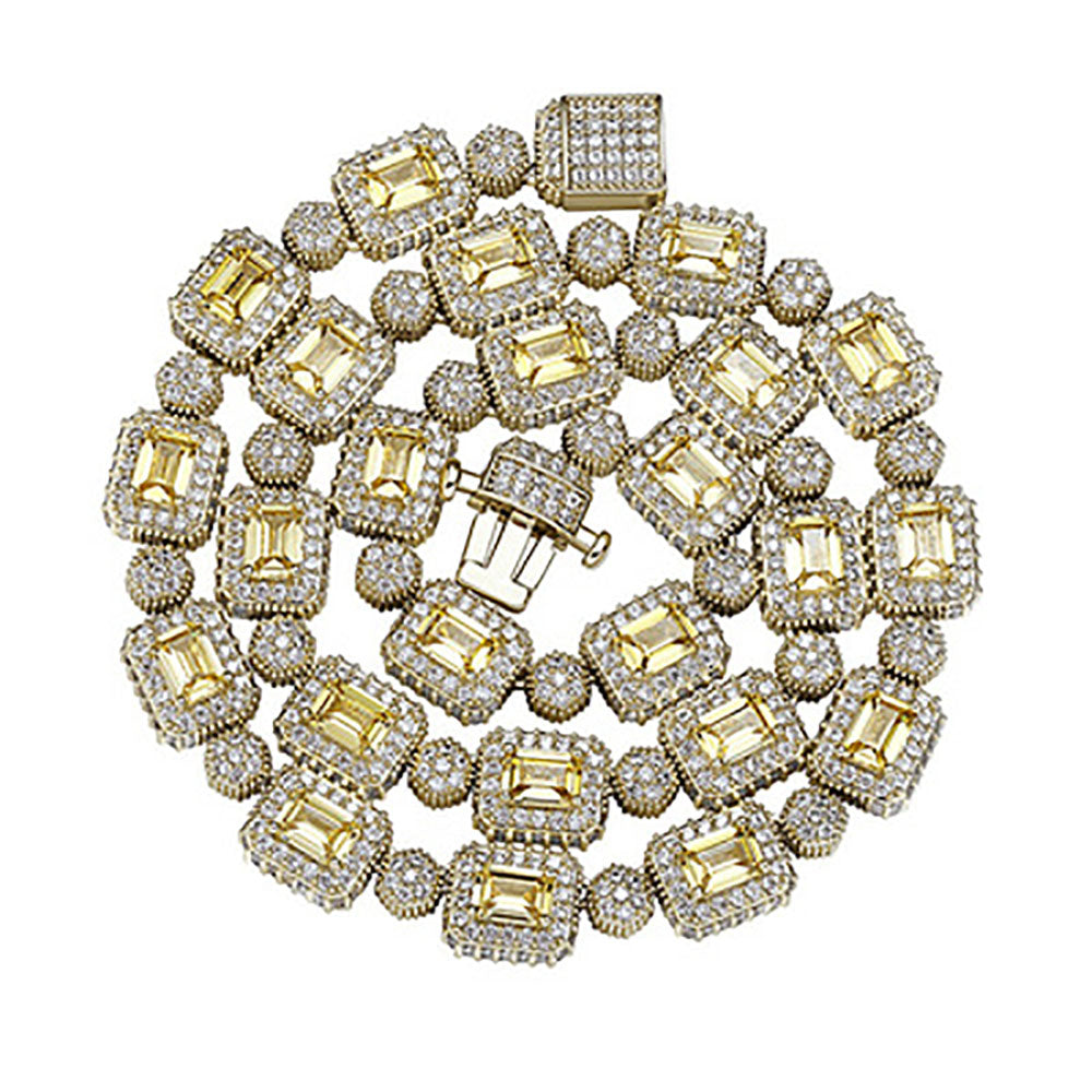 Moissanite Iced out 10mm Tennis Chain