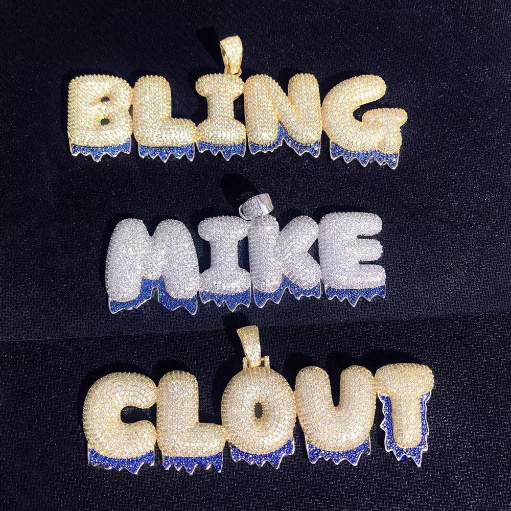 Moissanite Iced Out Custom name necklace