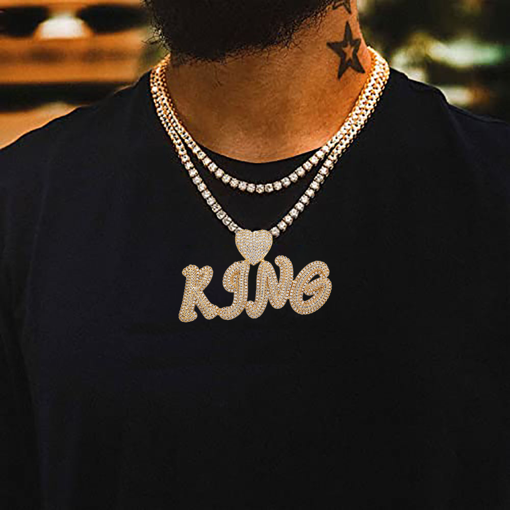 Moissanite Iced Out Custom name necklace