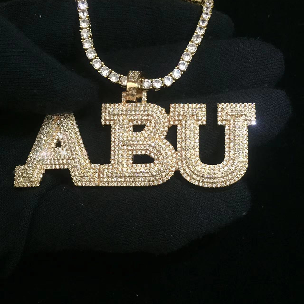 Moissanite Iced Out Custom name necklace