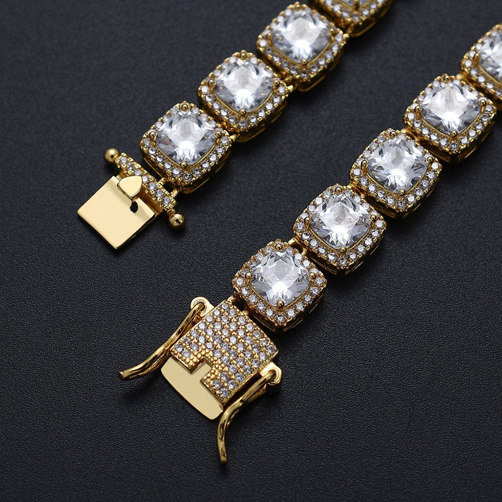 Moissanite Iced Out Cuban Link Chain