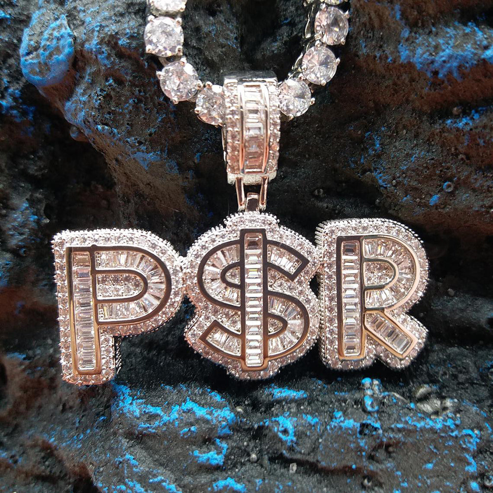 Moissanite Custom name necklace
