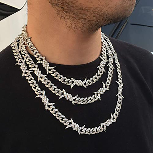 Moissanite Iced Out 10mm Iced out cuban link chain