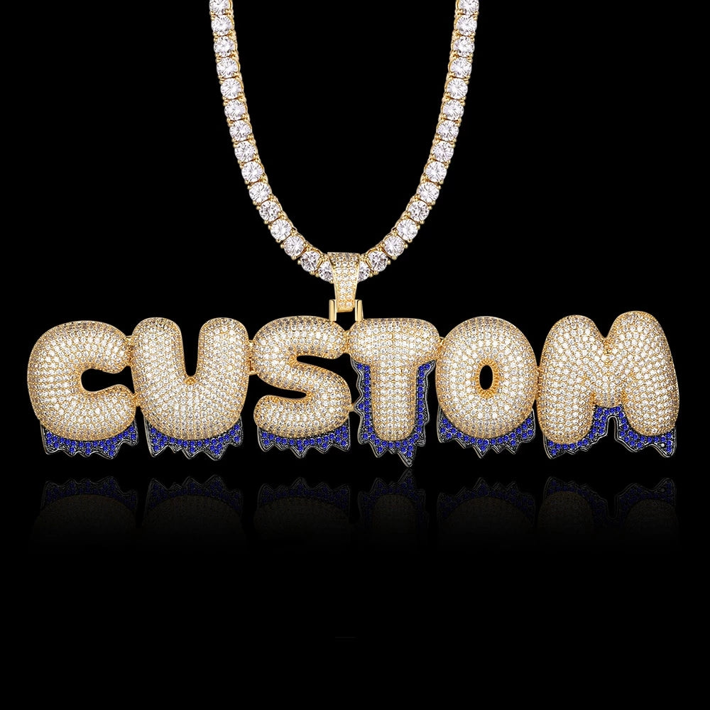 Moissanite Iced Out Custom name necklace