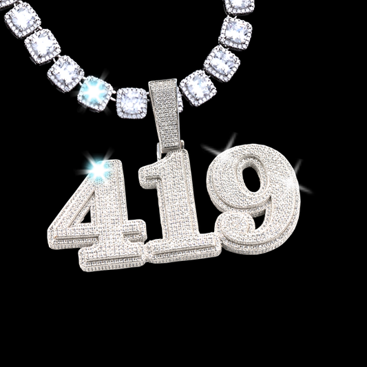 Iced out Custom name chain