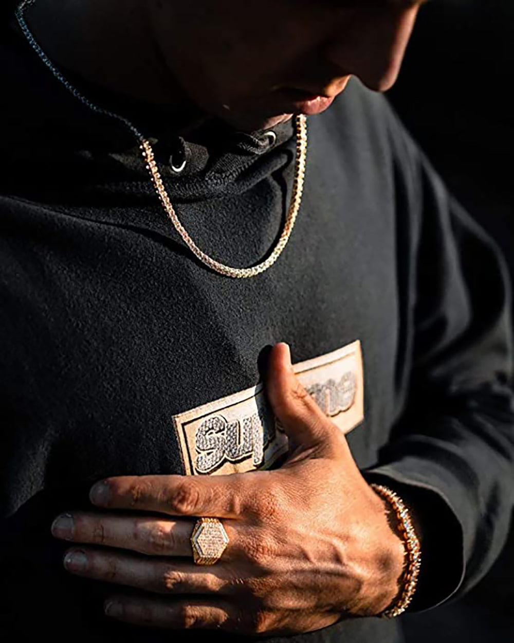 Moissanite Iced Out Hip Hop Ring