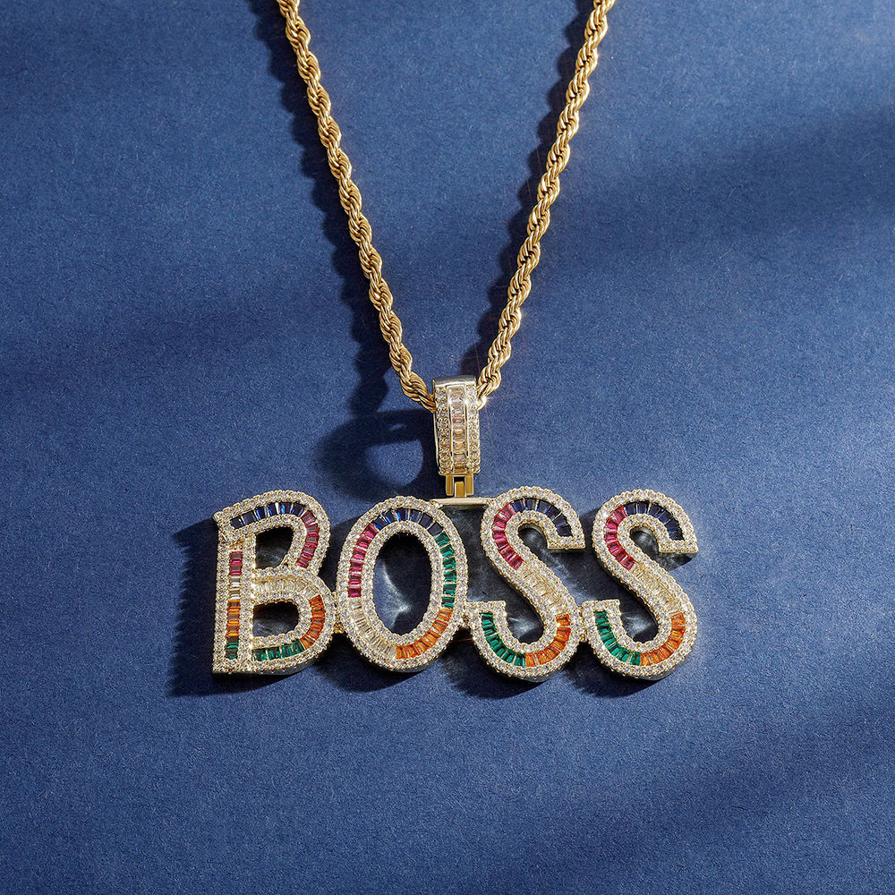 Moissanite Custom name necklace