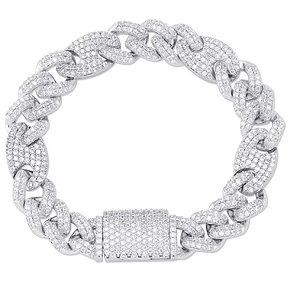 Moissanite Iced Out Cuban Link Chain