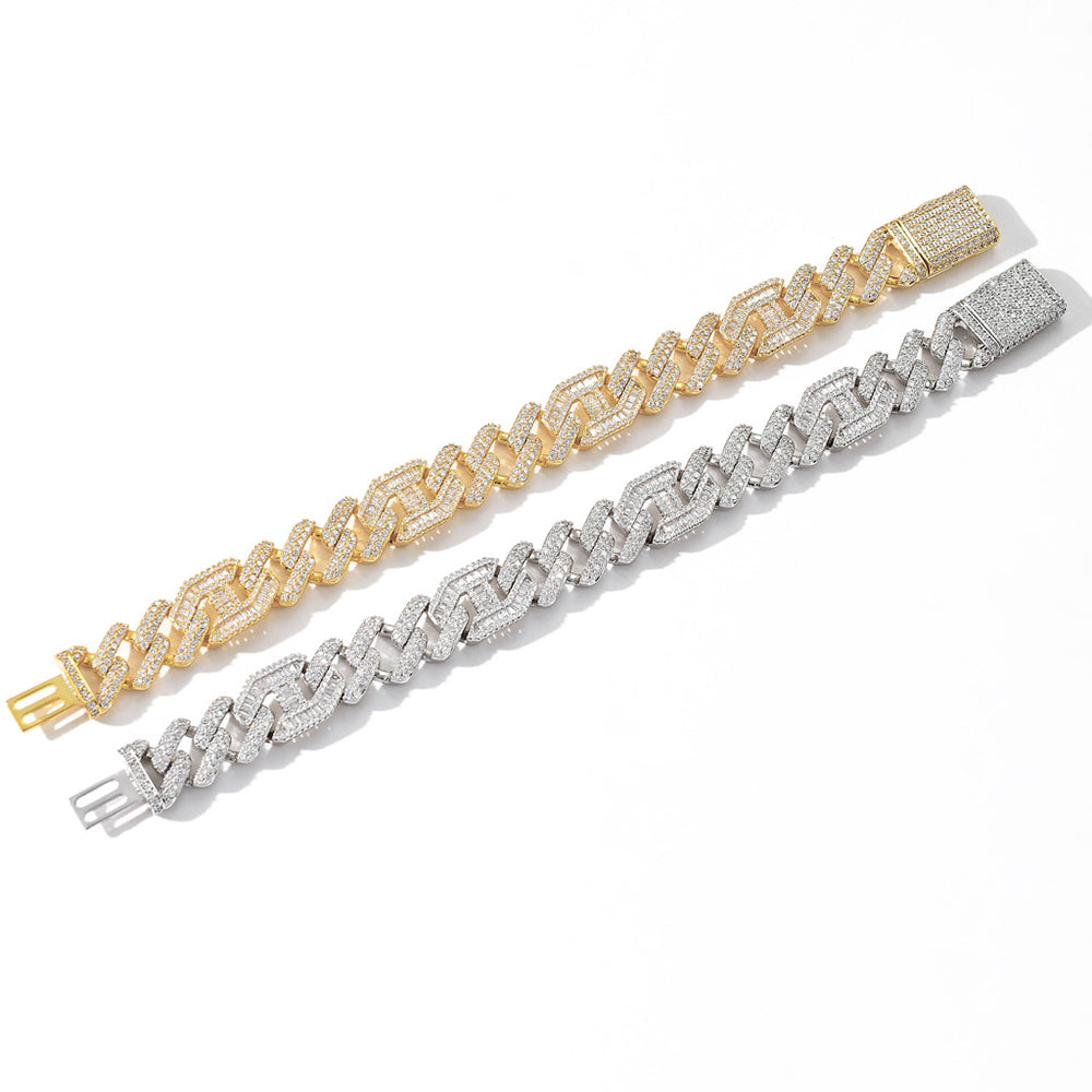 Moissanite Iced Out Cuban Link Chain