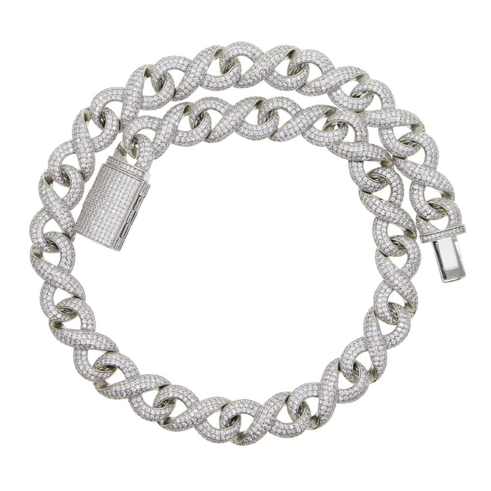 Moissanite Iced Out Cuban Link Chain