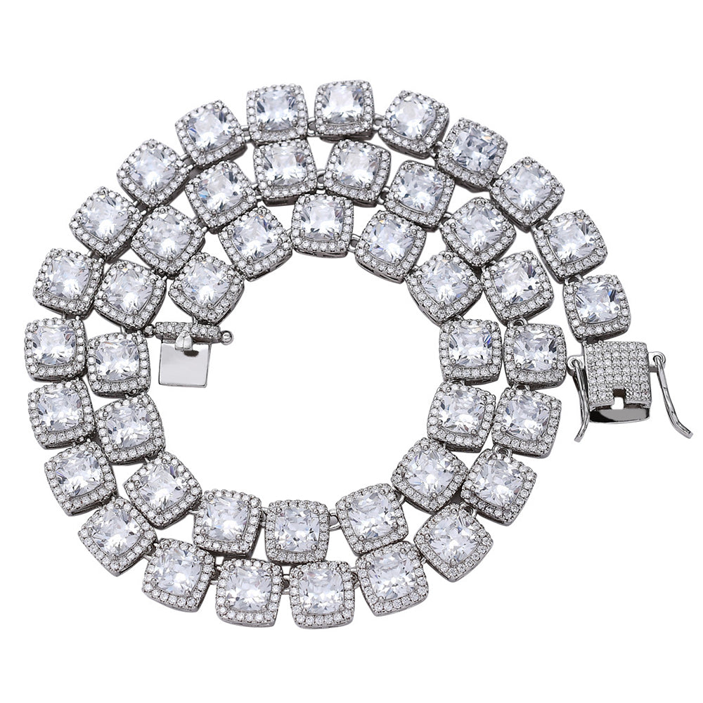 Moissanite Iced Out Cuban Link Chain