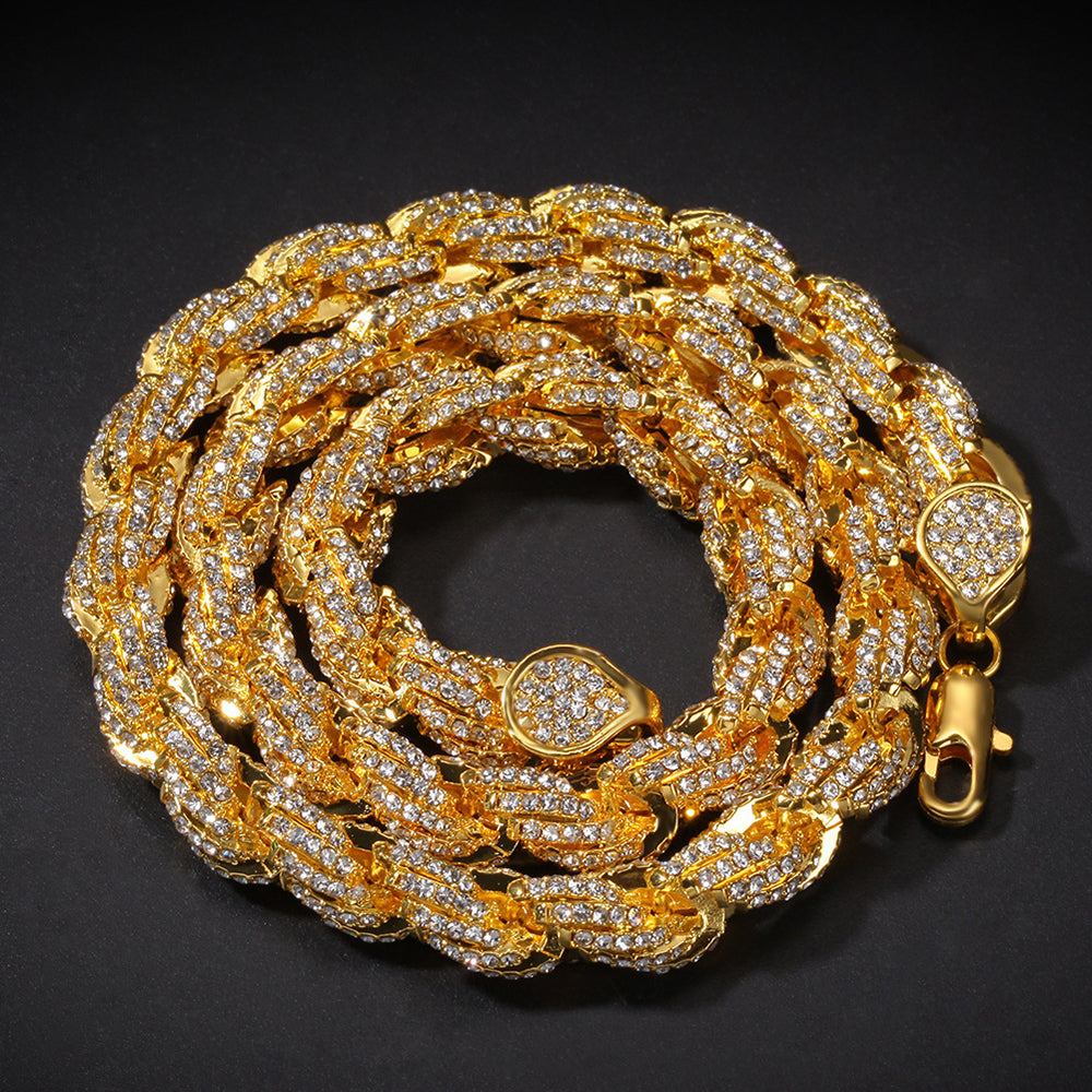 Moissanite Iced Out Cuban Link Chain