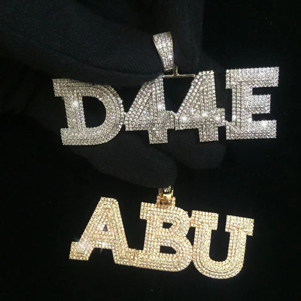 Moissanite Iced Out Custom name necklace