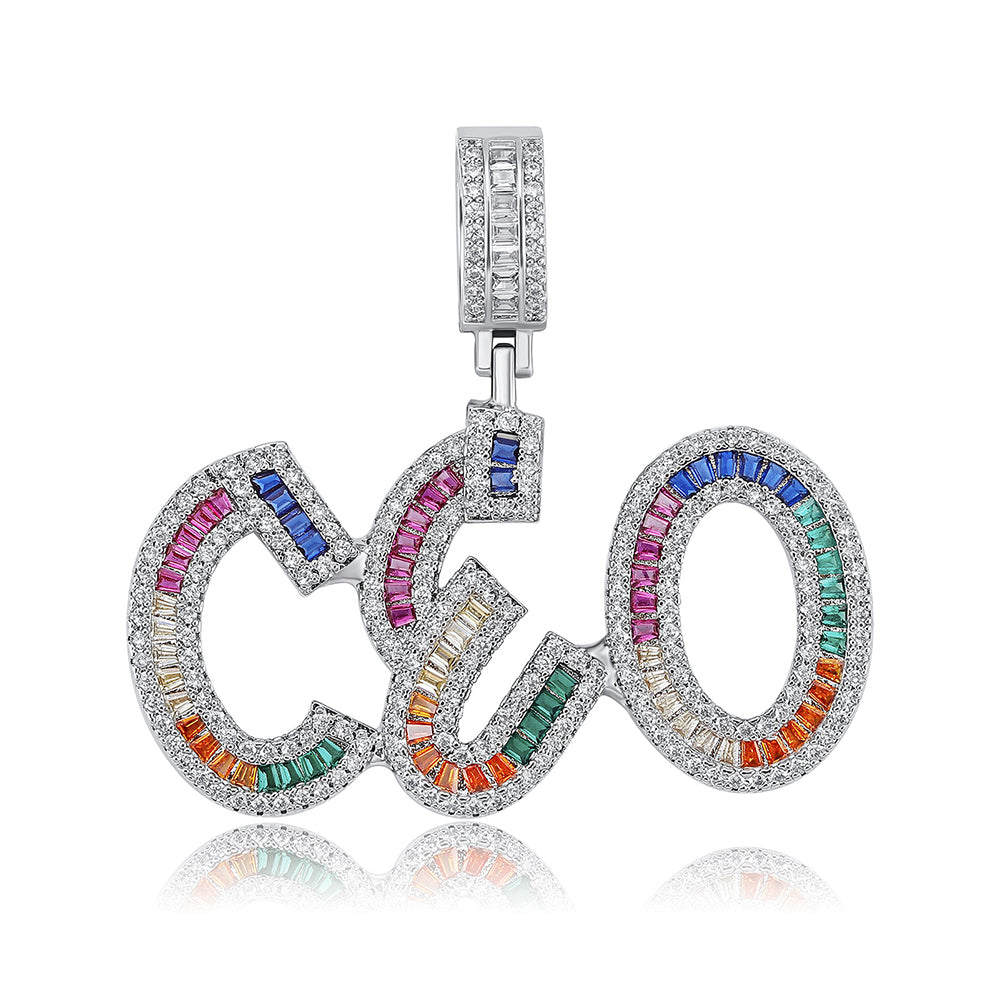 Moissanite Custom name necklace