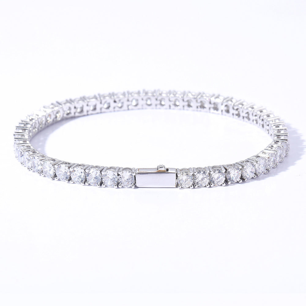 Moissanite Iced out tennis chain