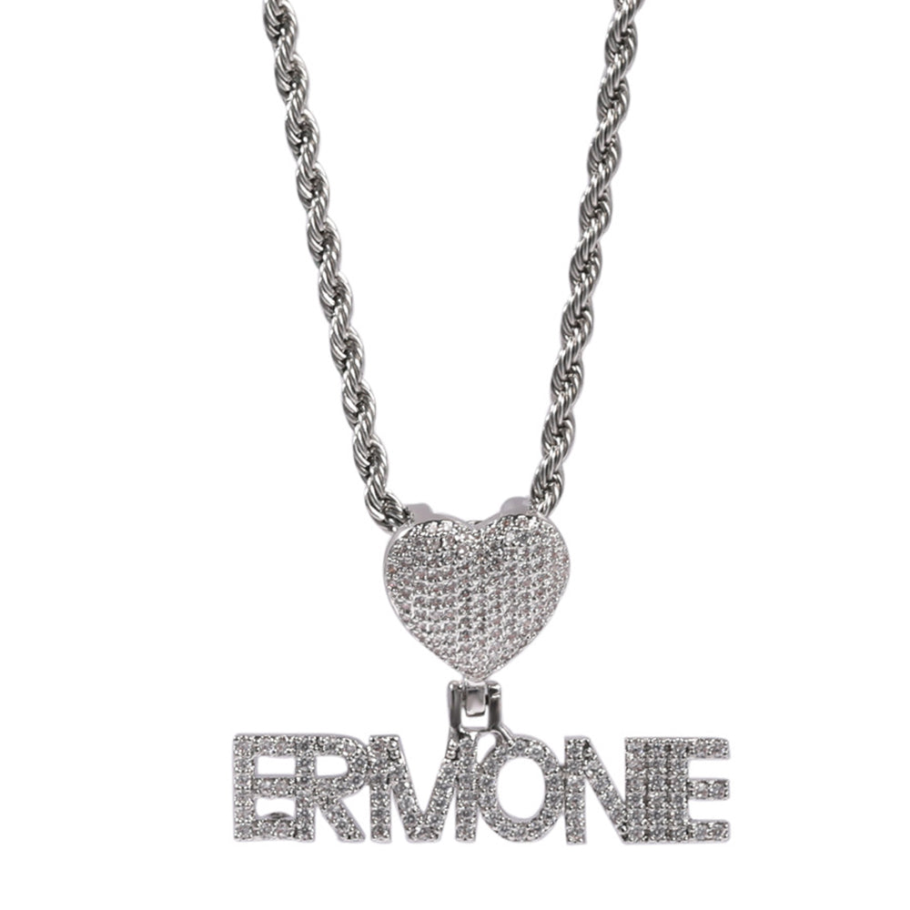 Moissanite Iced Out Custom name necklace