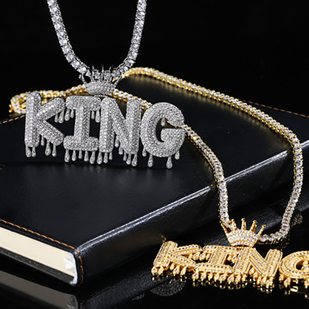 Moissanite Custom name necklace