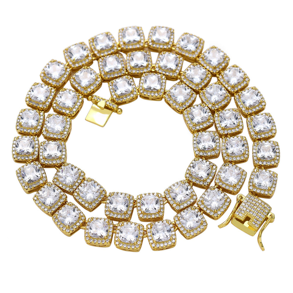 Moissanite Iced Out Cuban Link Chain