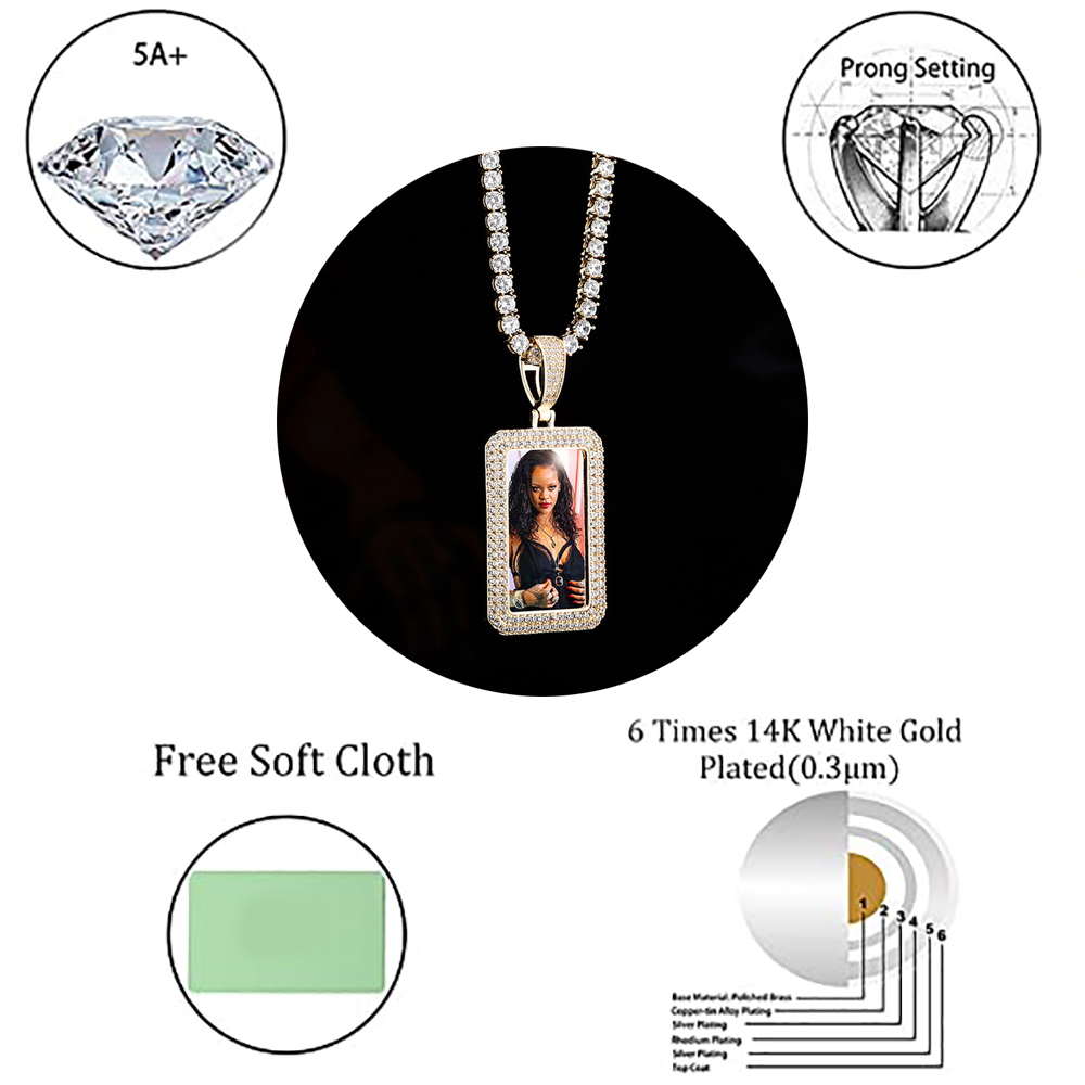 Custom Picture Pendant Necklace